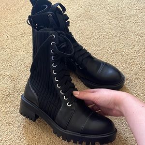 Zara combat boots